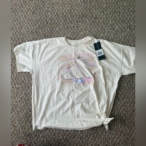 Adidas Off-White girl’s Short Sleeve Tee